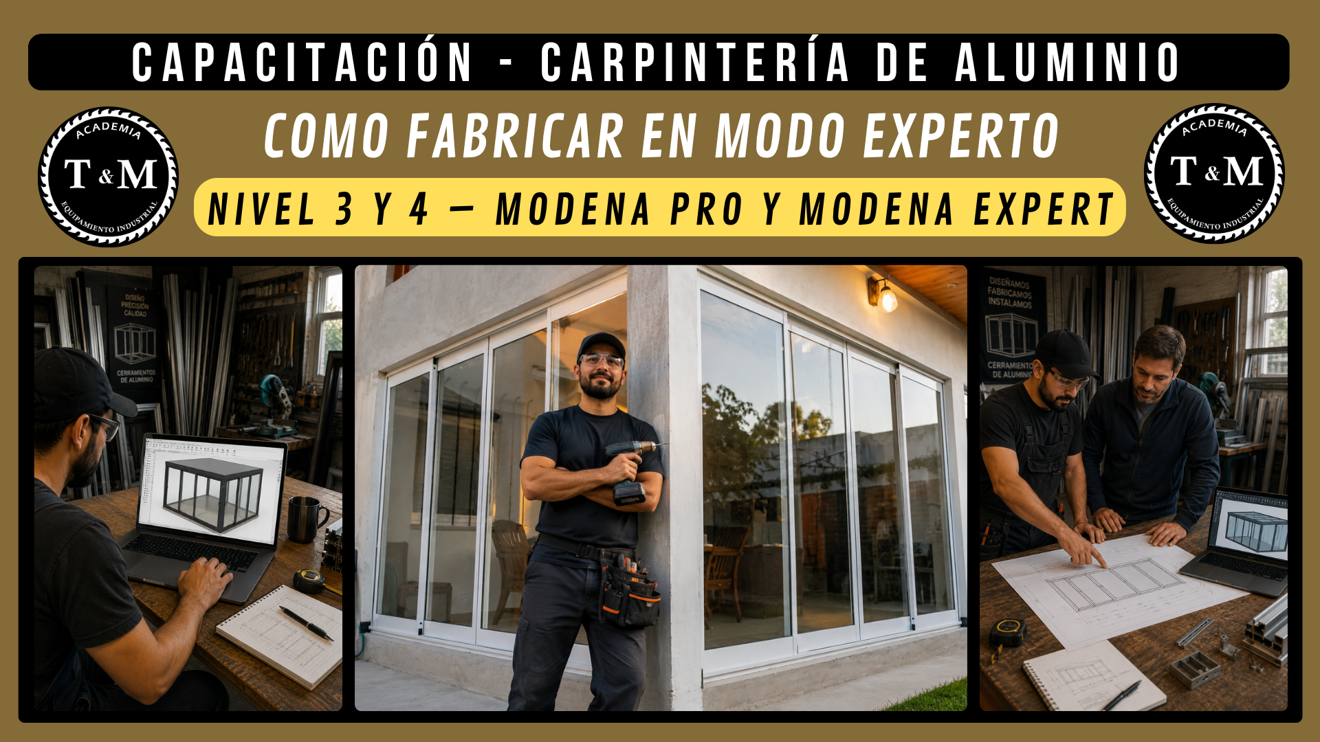 Curso Niveles 3 y 4 – Línea Modena PRO y Modena EXPERT
